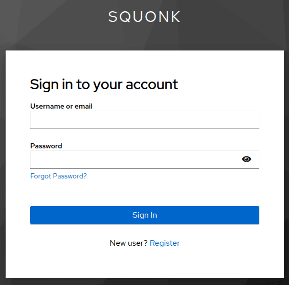 Keycloak login