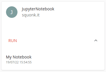 Jupyter launched